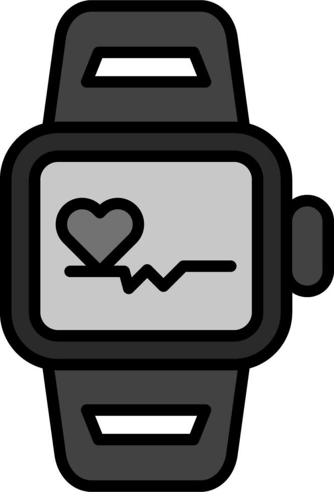 icono de vector de reloj inteligente