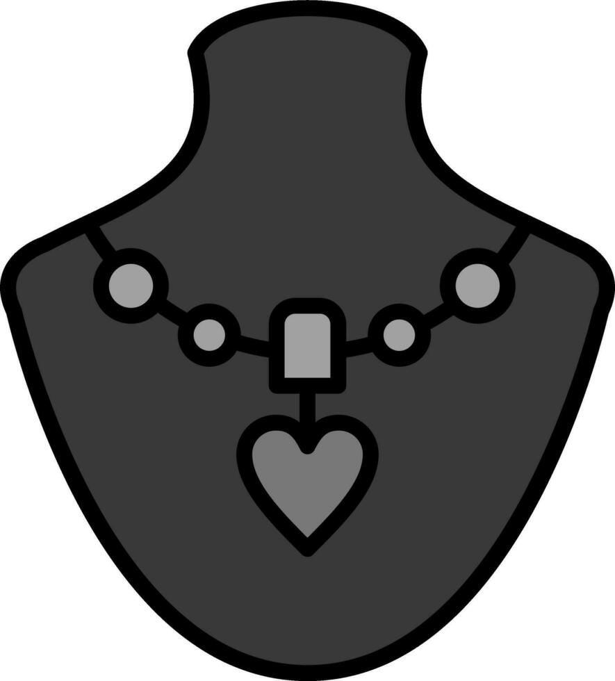 icono de vector de collar