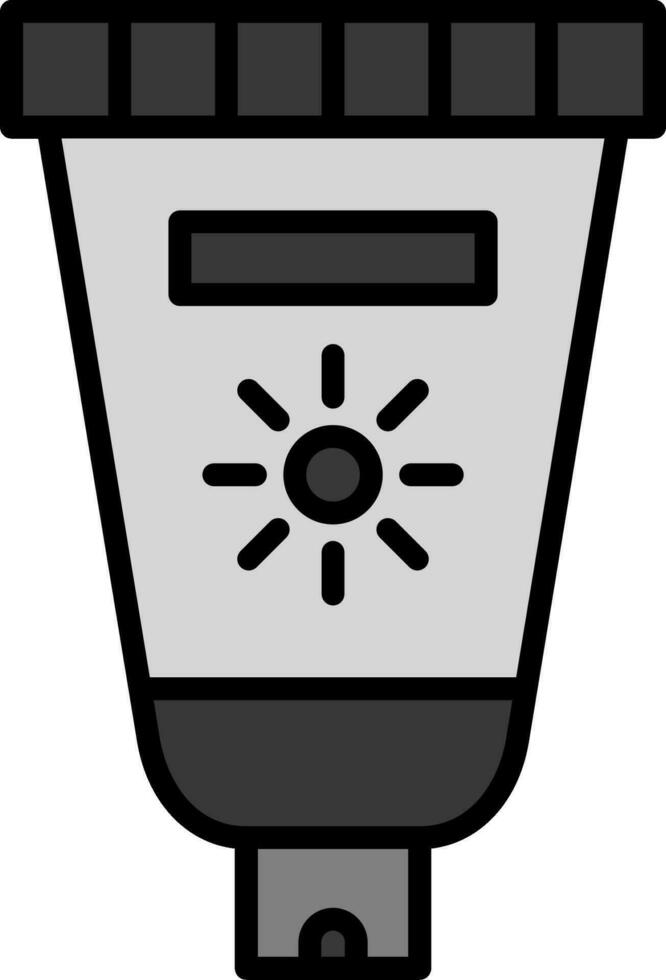Sunscreen Vector Icon