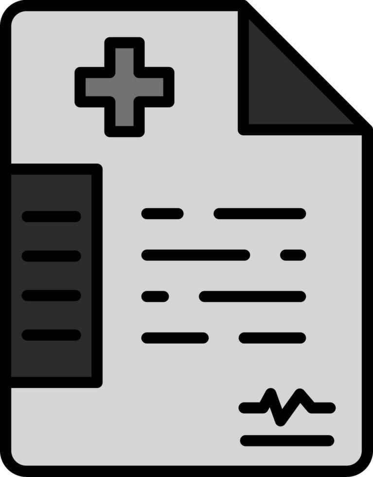 Medical Records Vector Icon