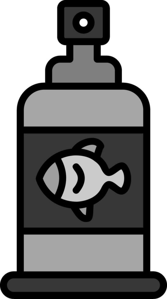 pescado petróleo vector icono