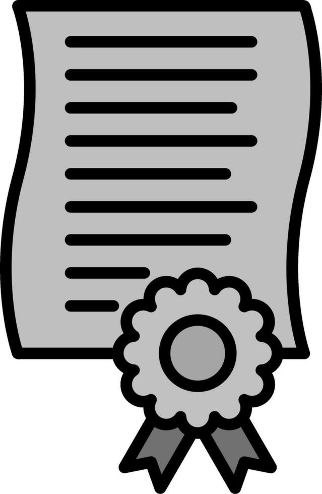 Certificate Vector Icon