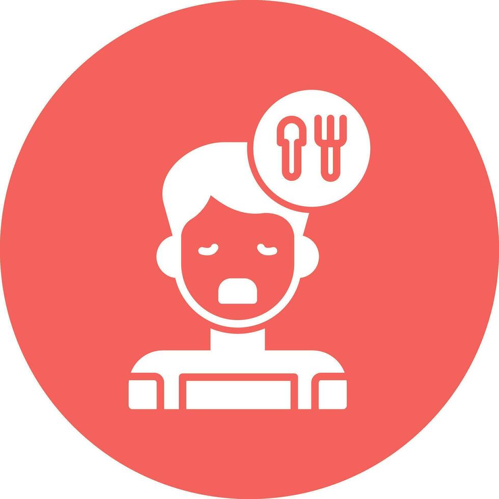 Eating Disorder Vector Icon