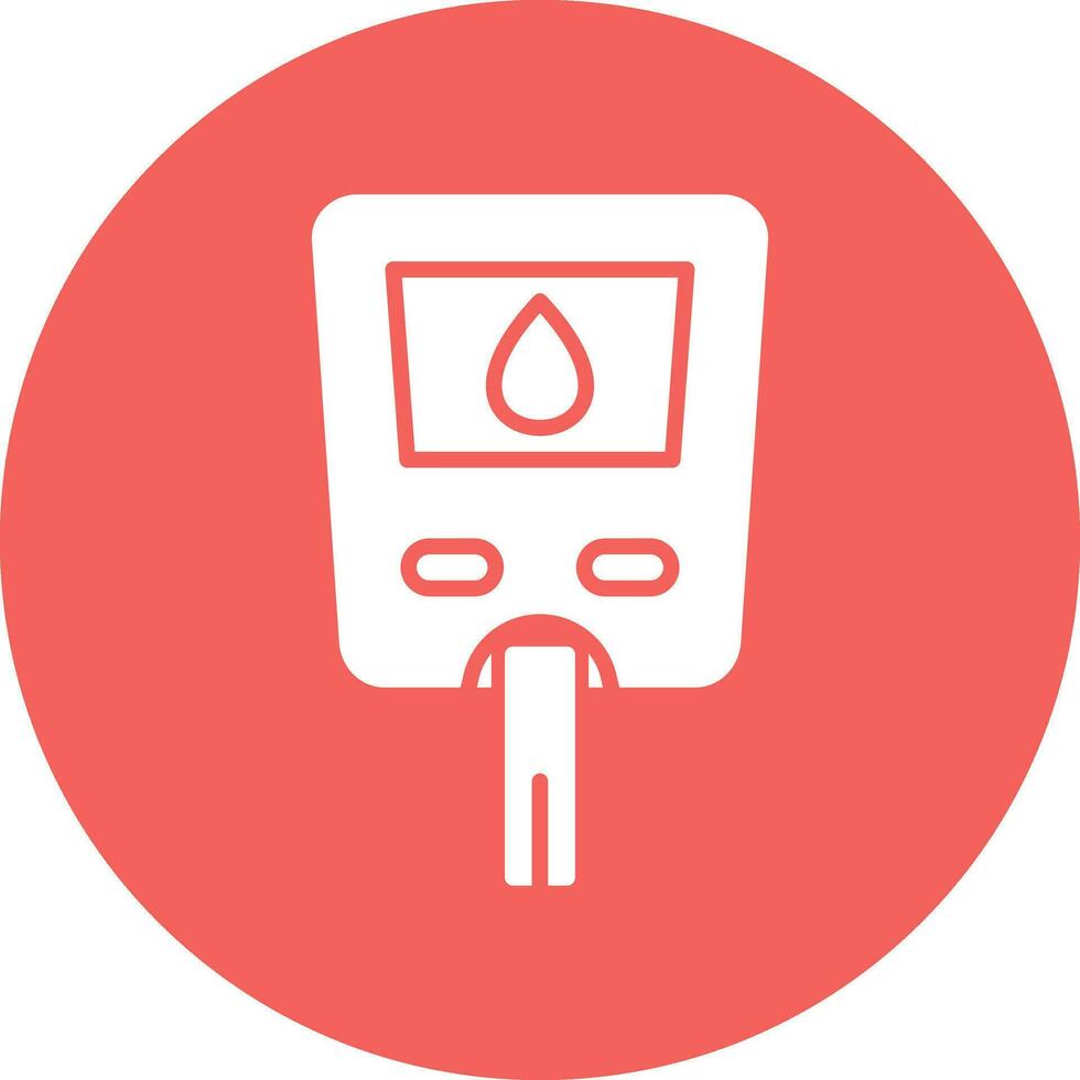 Glucose Meter Vector Icon