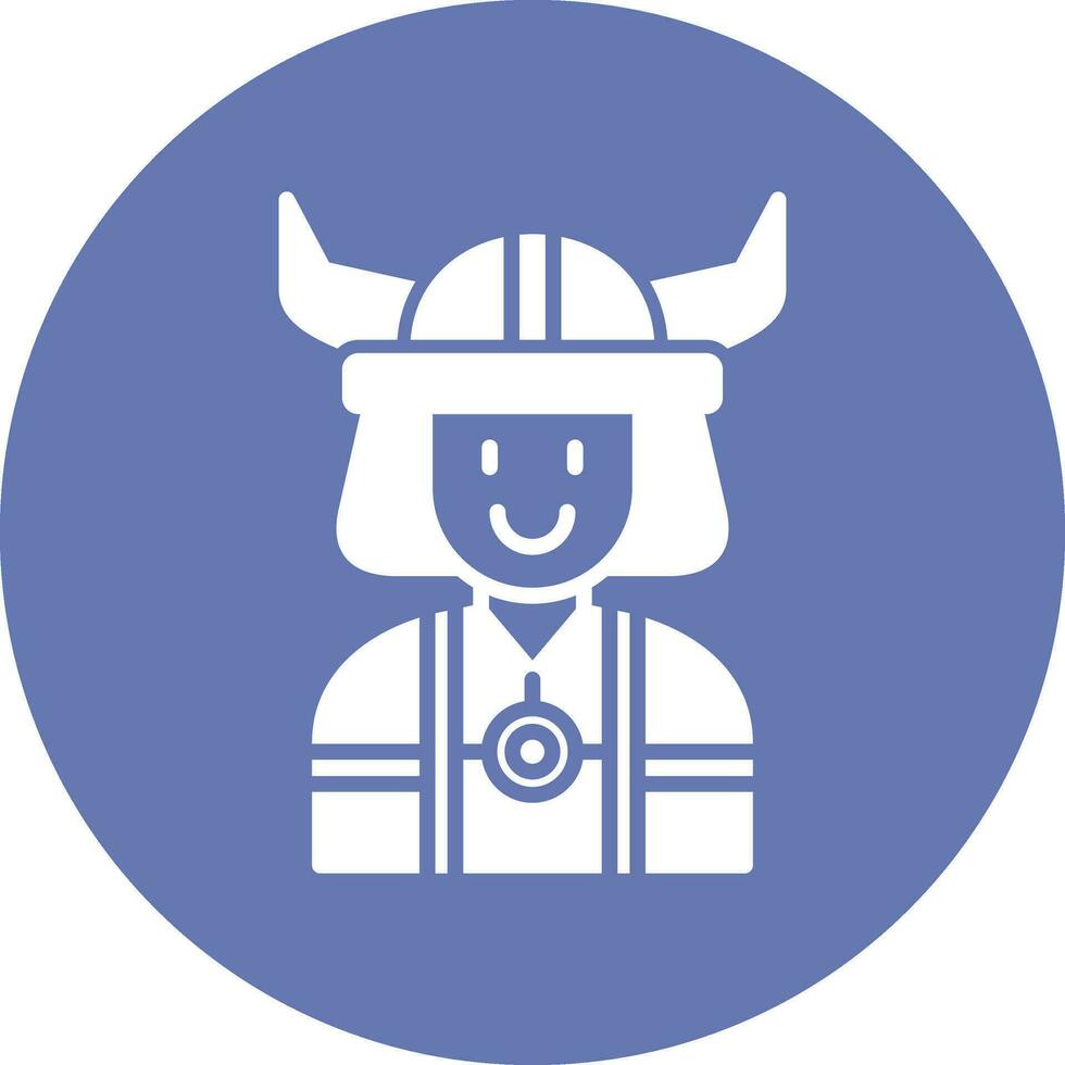 Viking Vector Icon