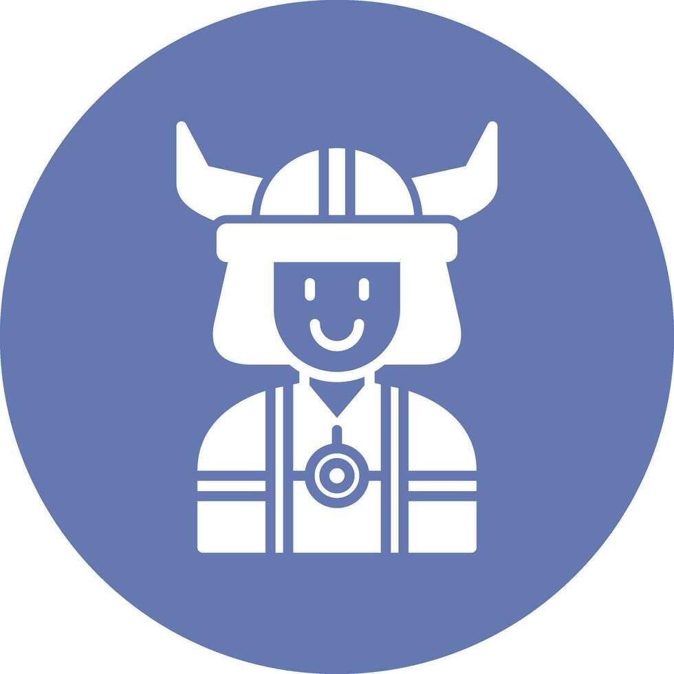 Viking Vector Icon