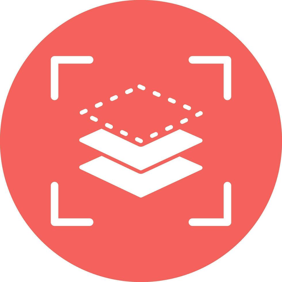 icono de vector de capa
