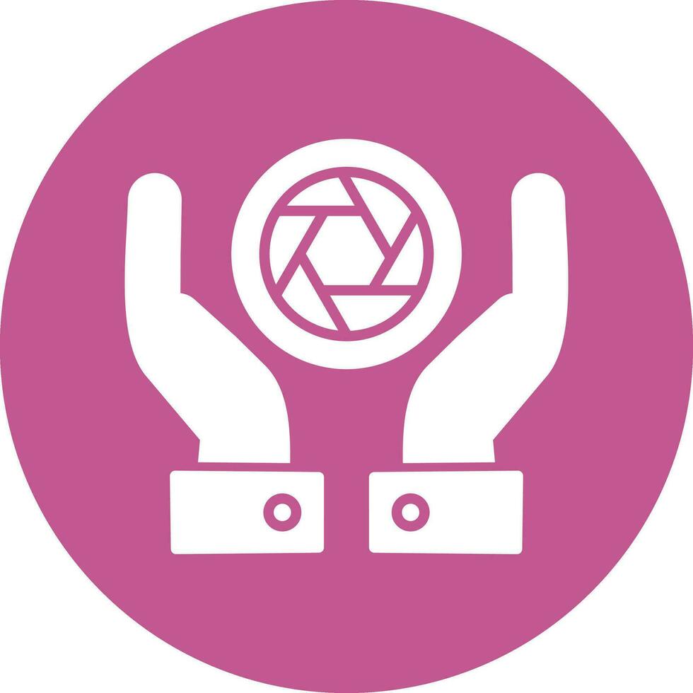 Lens Vector Icon