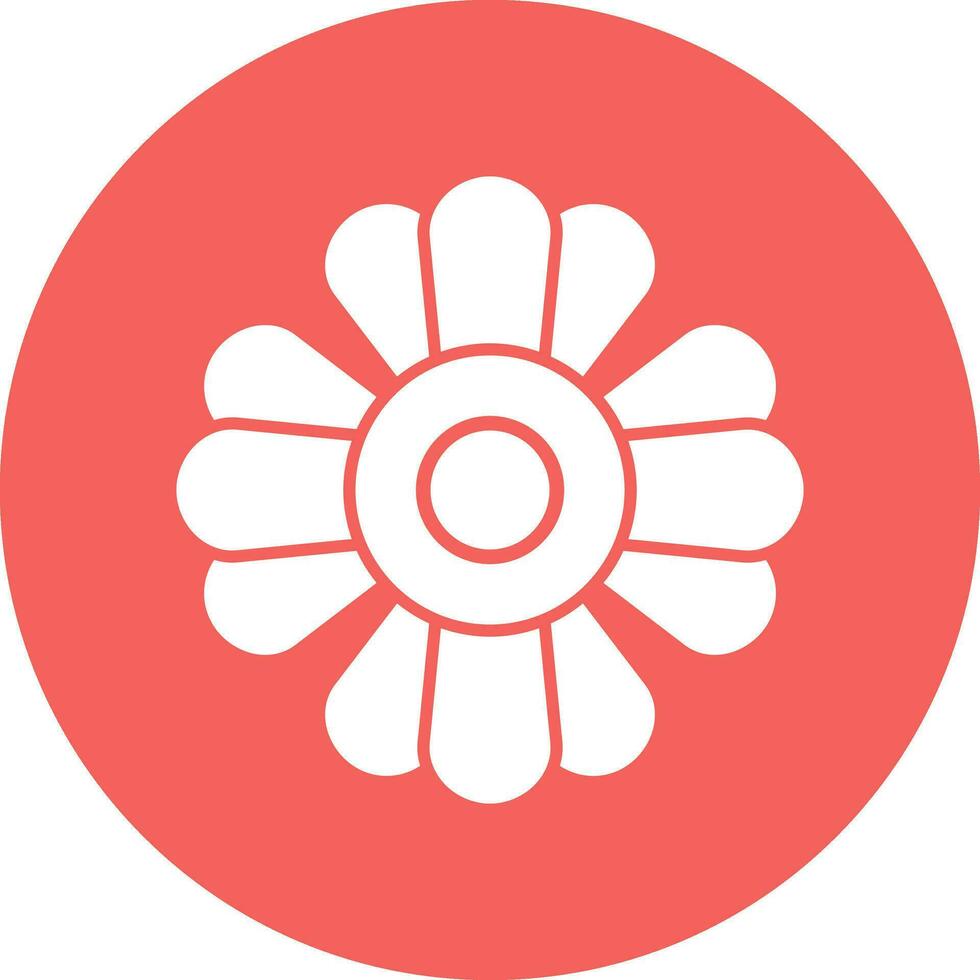 Gaillardia Vector Icon