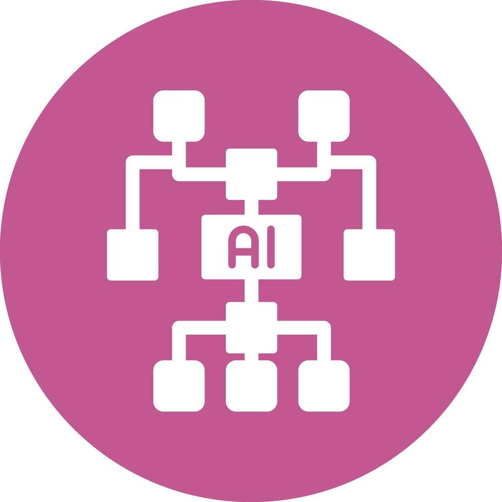 Artificial Intelligence Vector Icon