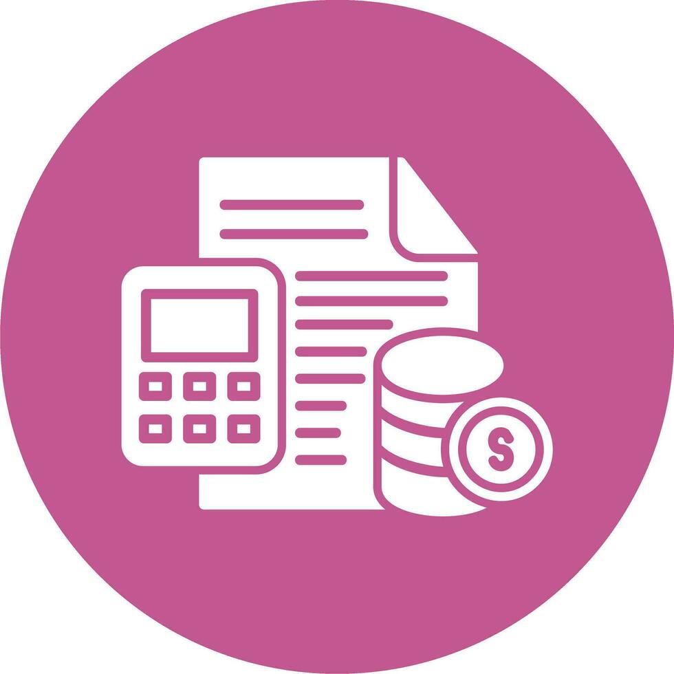 Accounting Vector Icon