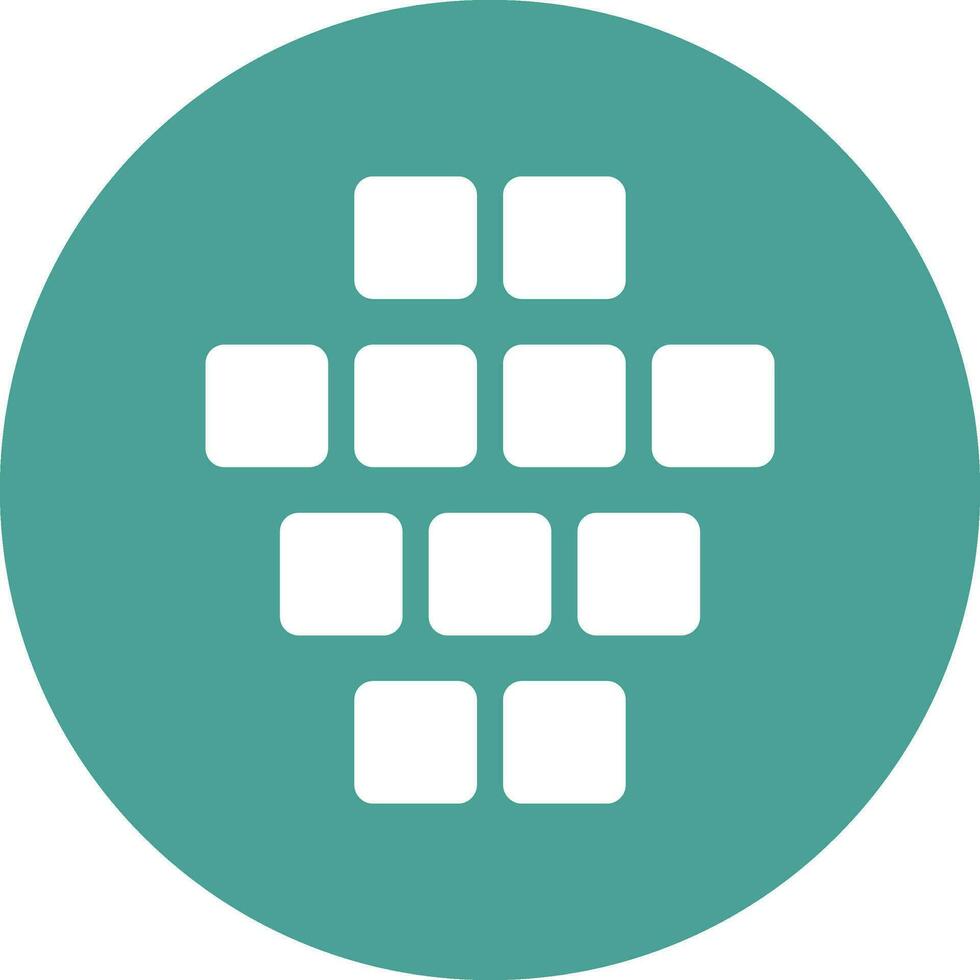 icono de vector de datos estructurados