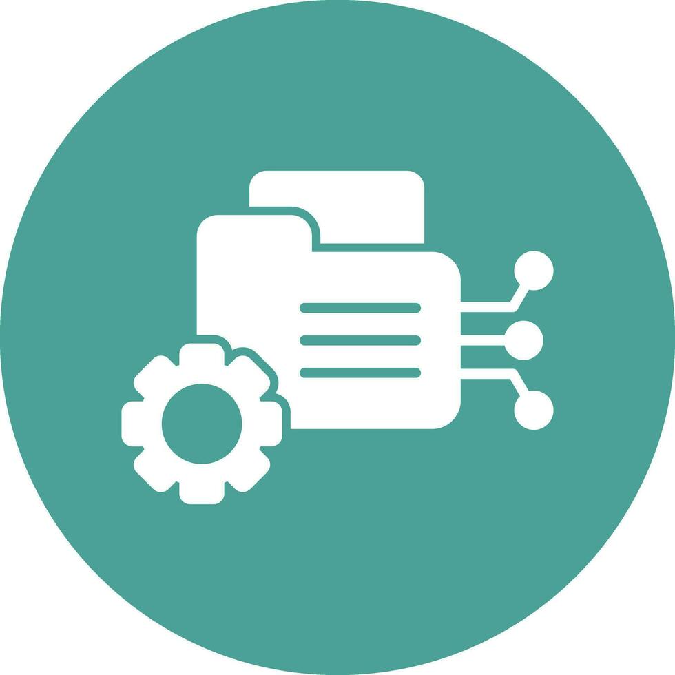 Data Management Vector Icon