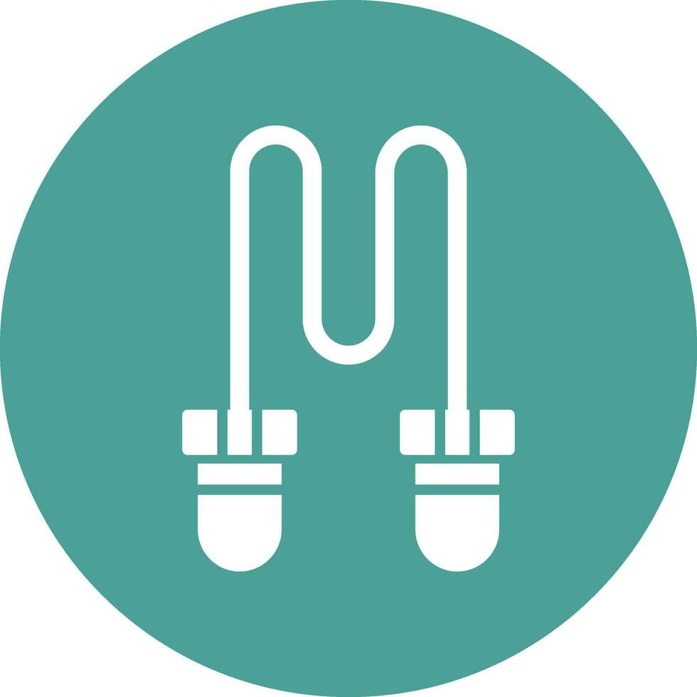 Skipping Vector Icon