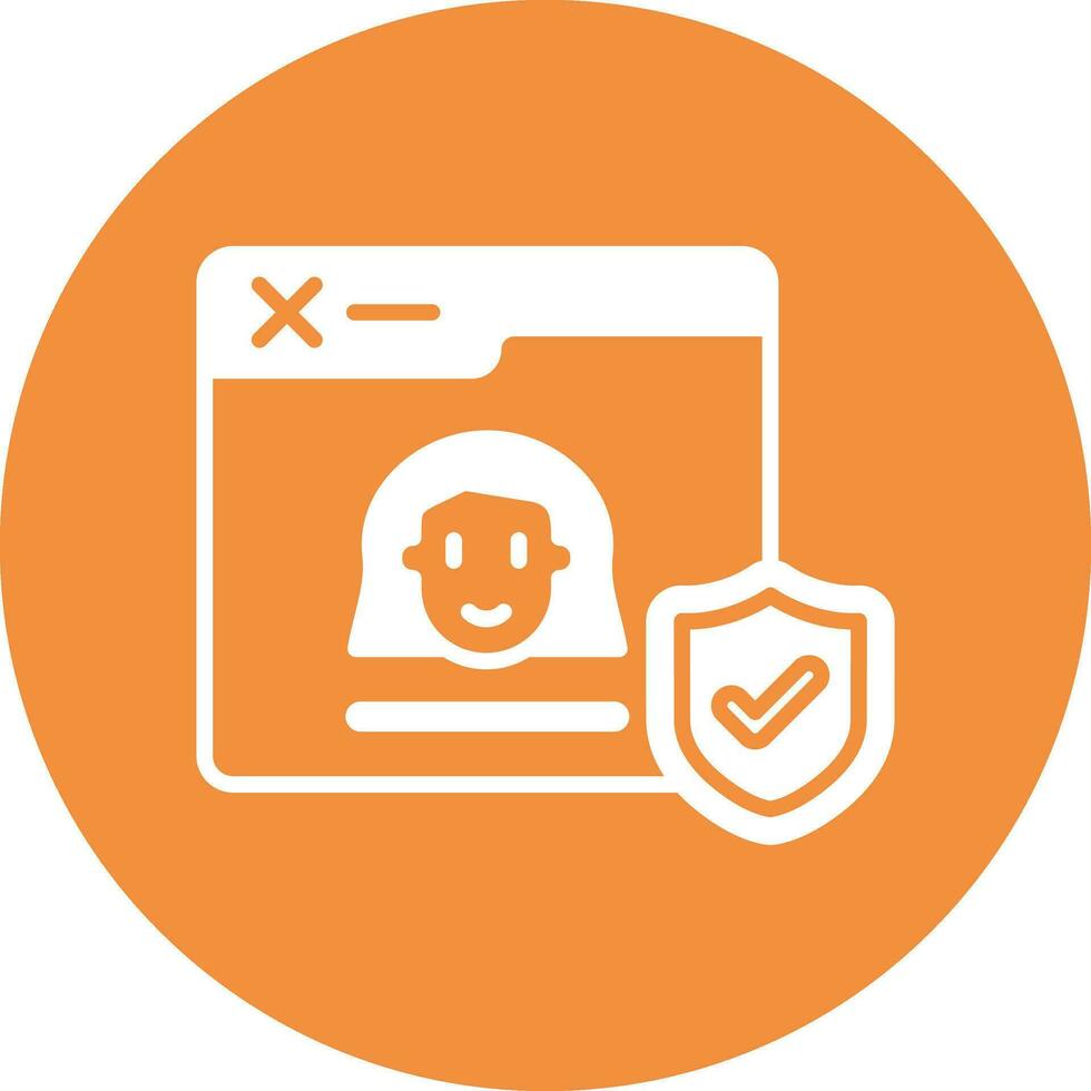 Cyber Security Vector Icon