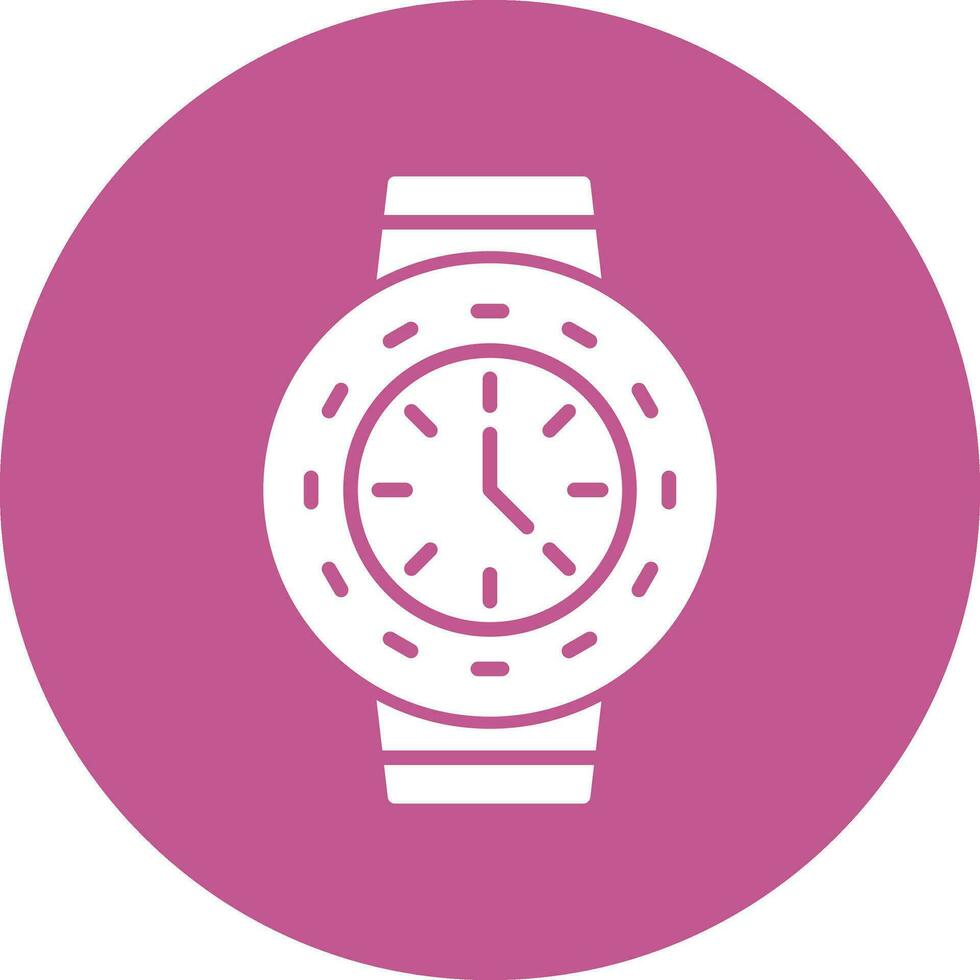 reloj, vector, icono vector