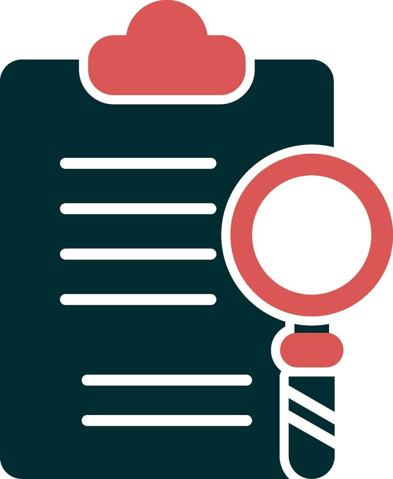 Diagnosis Vector Icon