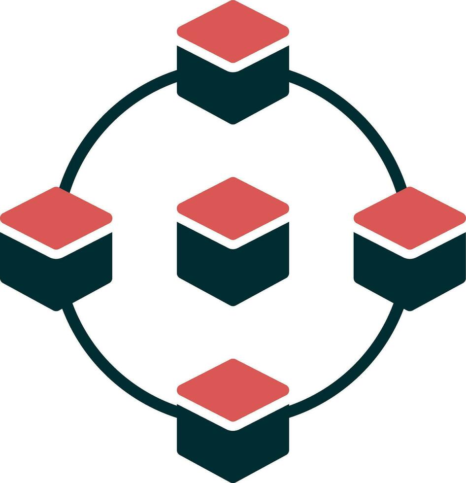 blockchain Vector Icon