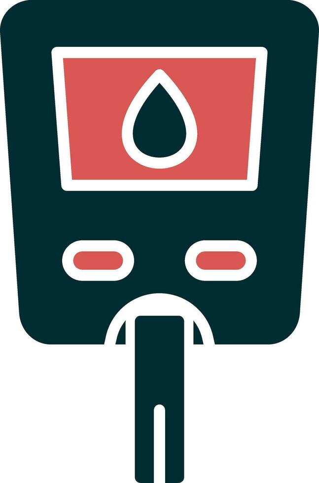 Glucose Meter Vector Icon