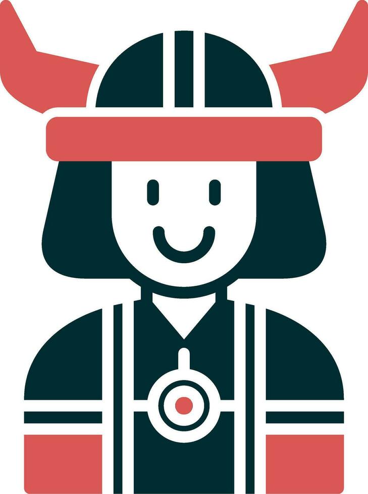 Viking Vector Icon