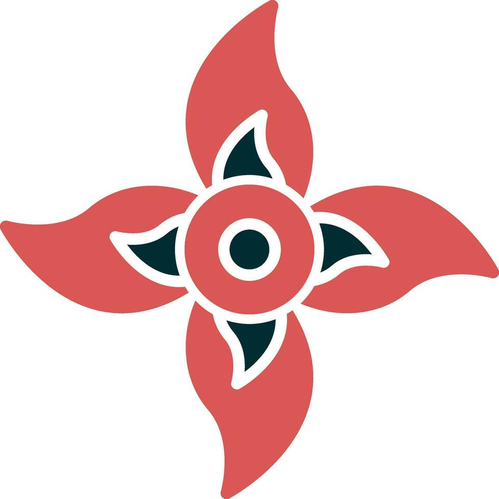Plumeria Vector Icon