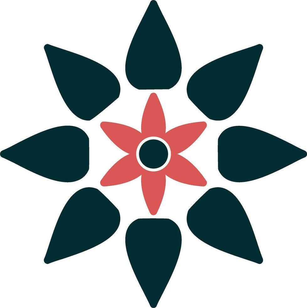 Schefflera Vector Icon