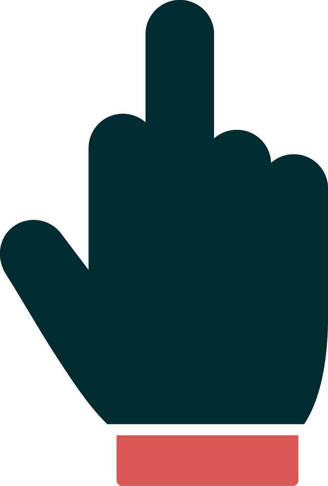 Middle Finger Vector Icon