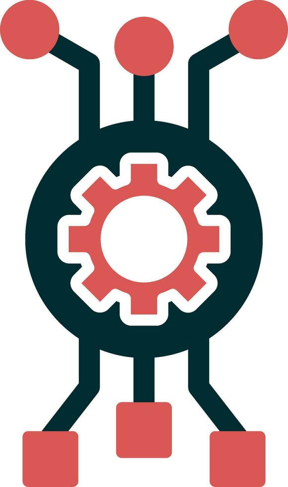 icono de vector de algoritmo