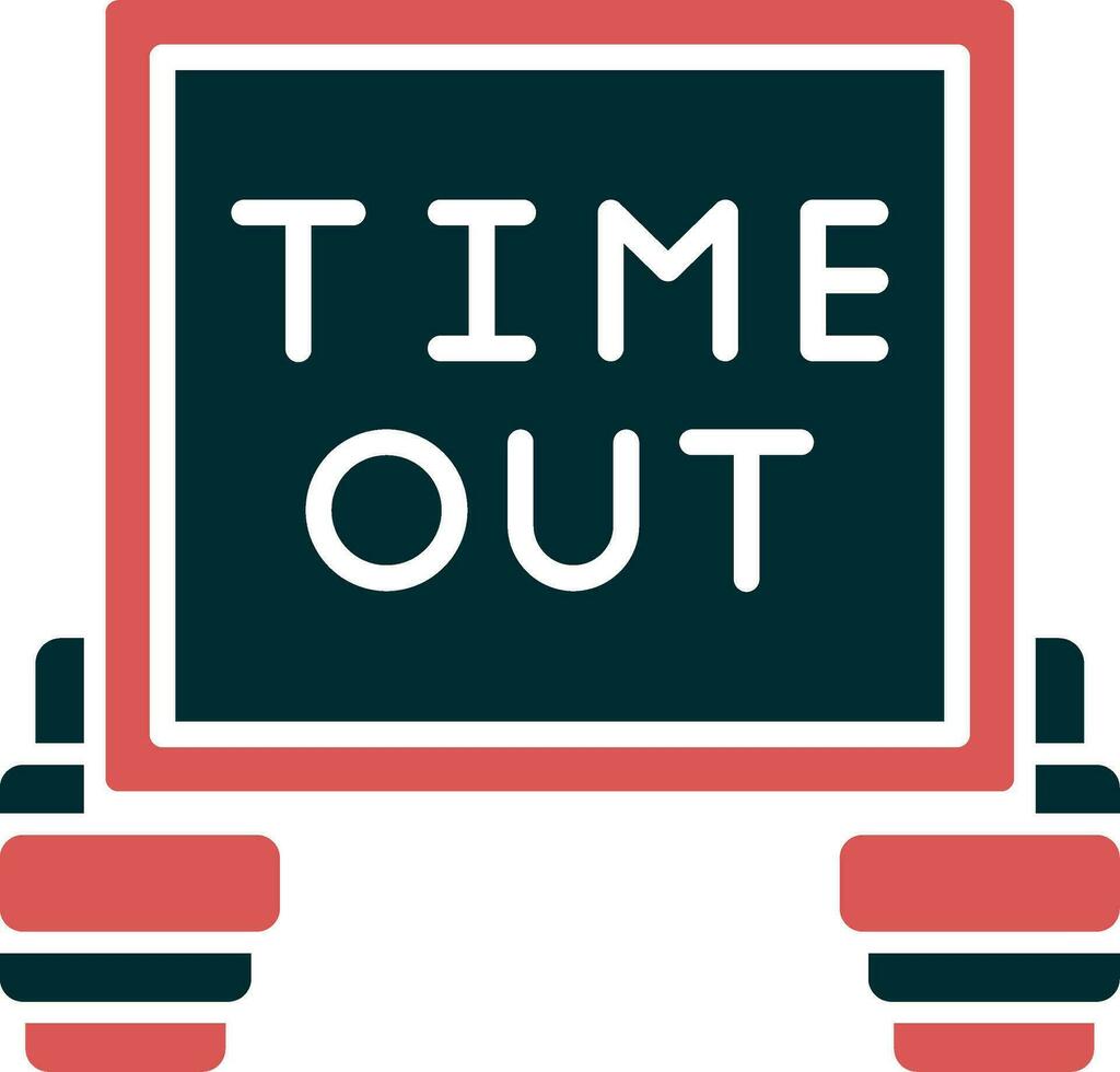 Time Out Vector Icon