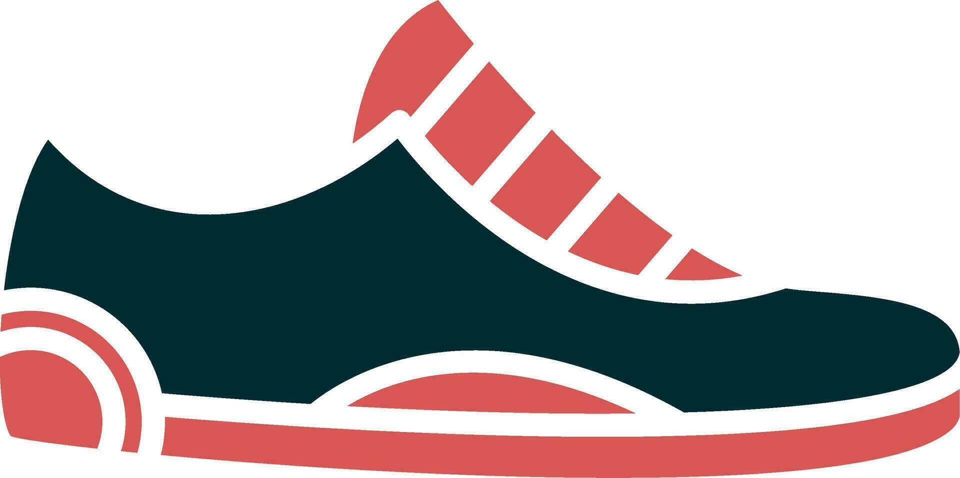 icono de vector de zapatos