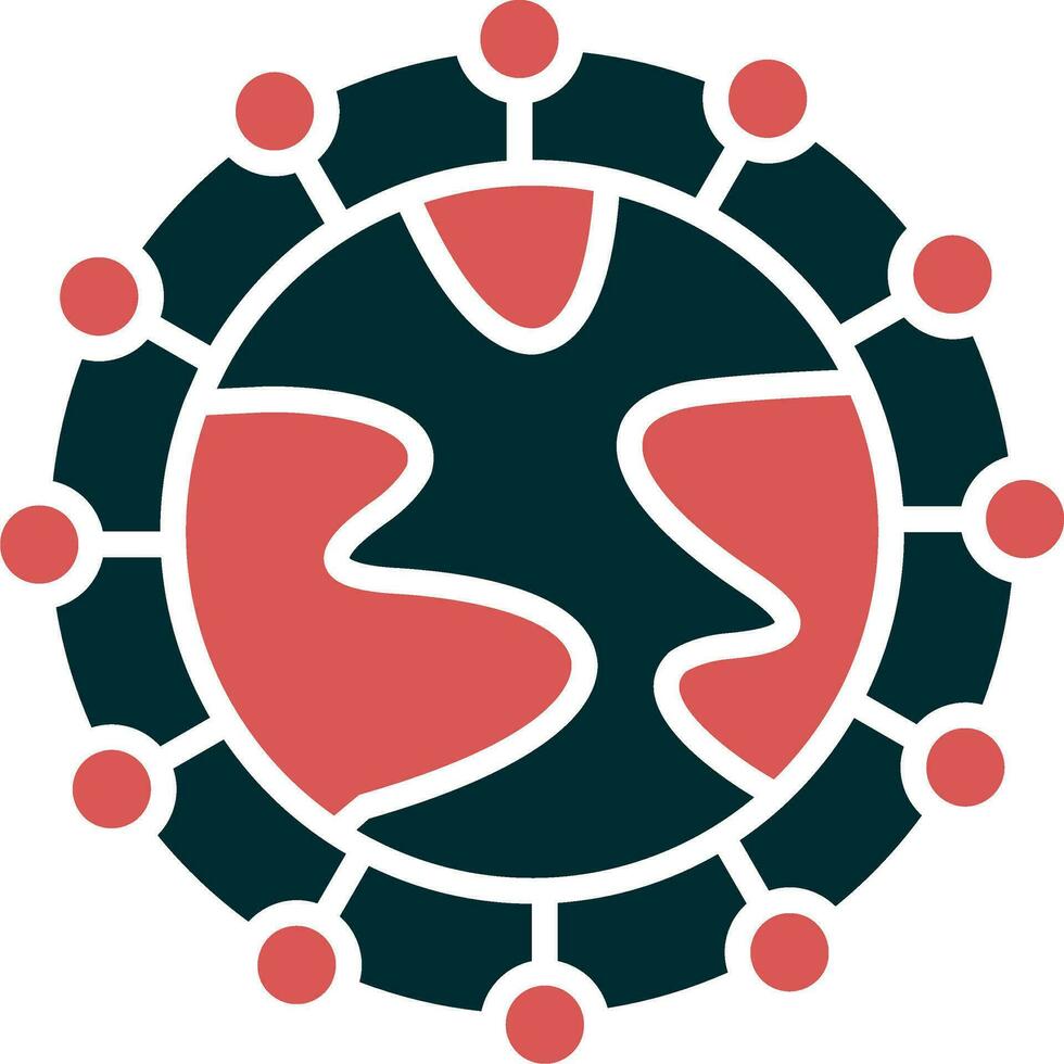 Global Network Vector Icon