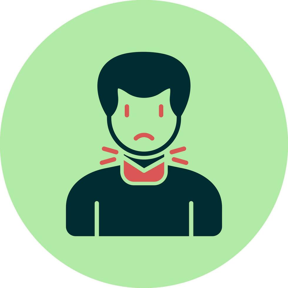 Thyroid Vector Icon