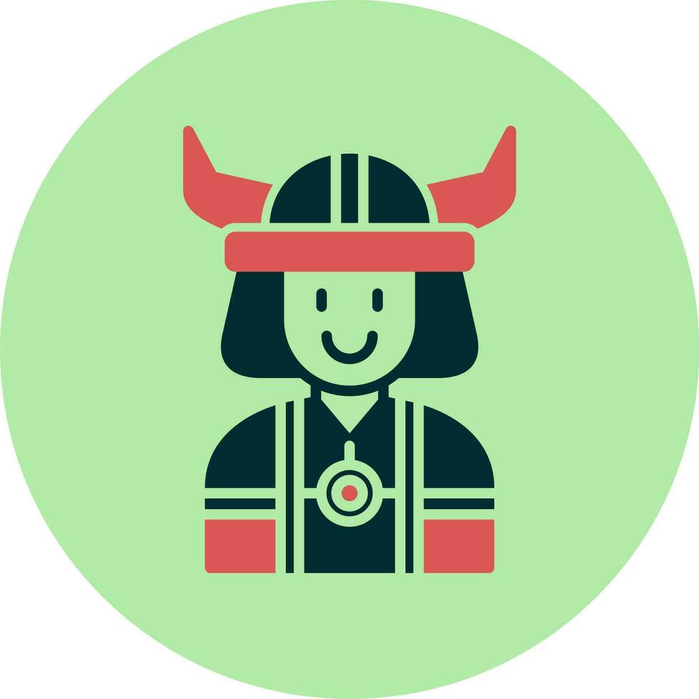 icono de vector vikingo