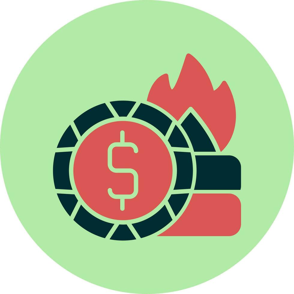 Burn Vector Icon