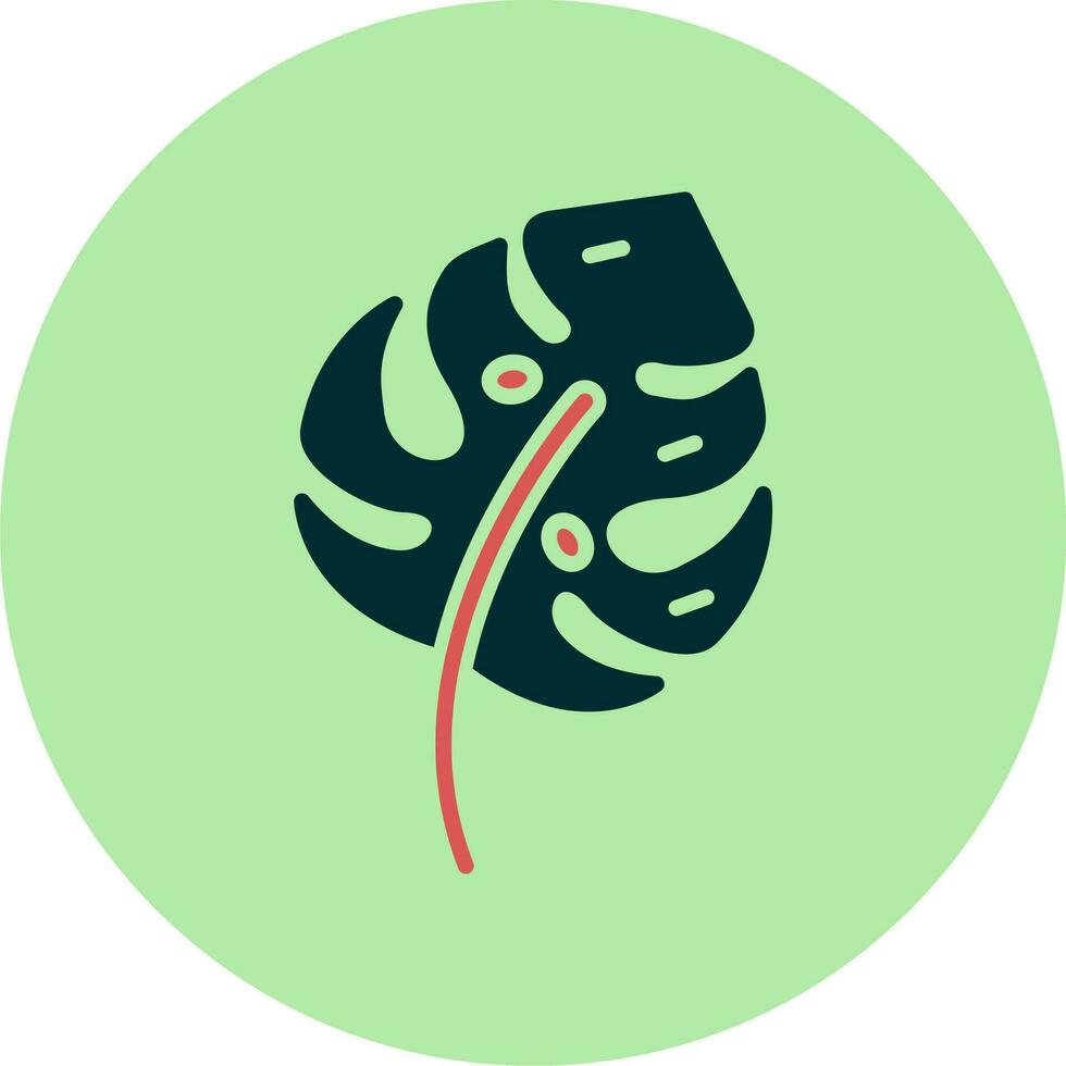 Monstera Deliciosa Vector Icon
