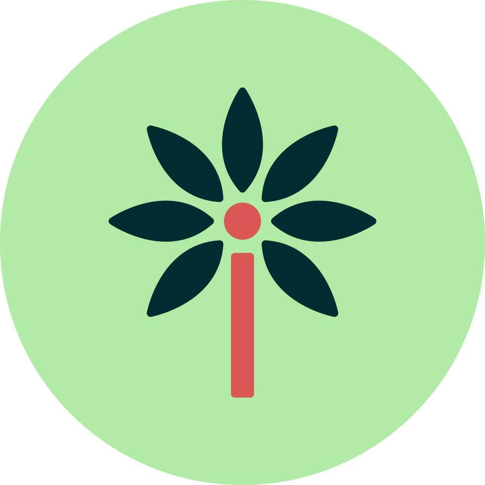 Schefflera Vector Icon