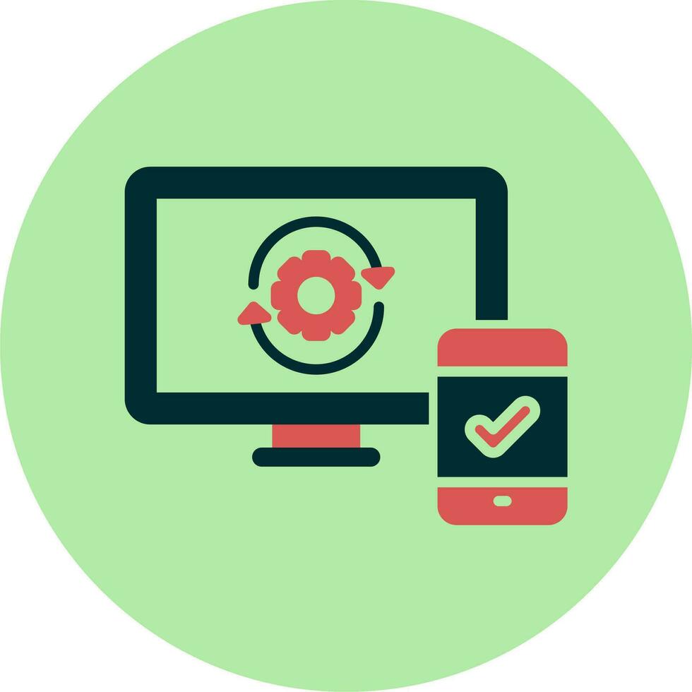 Synchronization Vector Icon