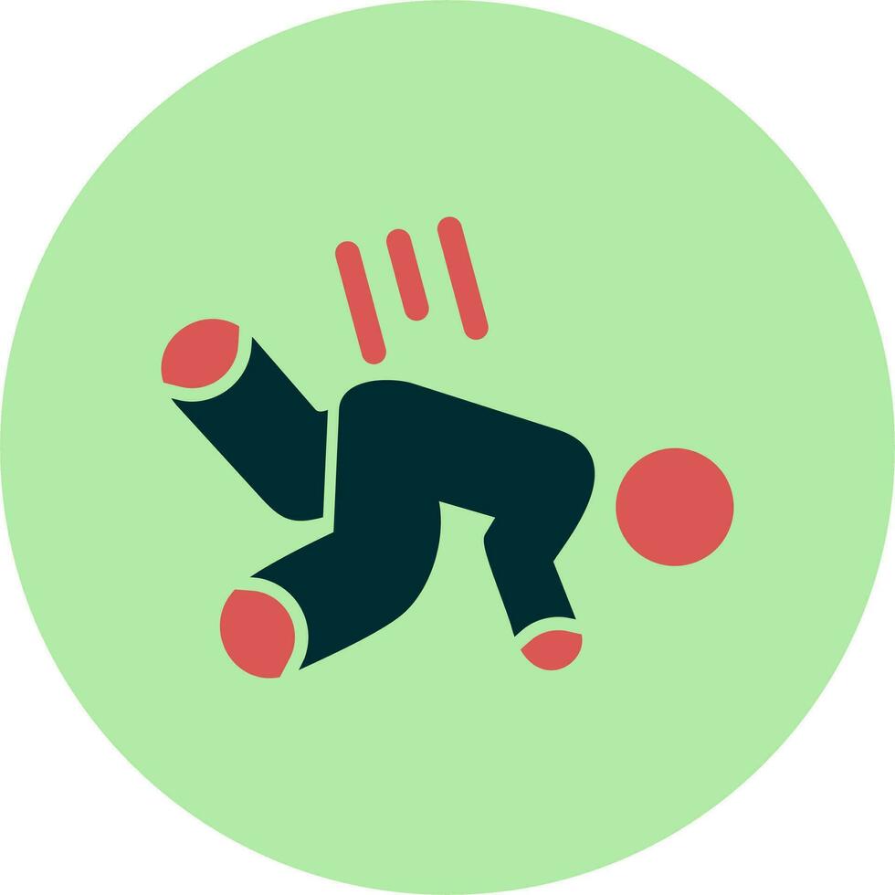 Falling Down Vector Icon