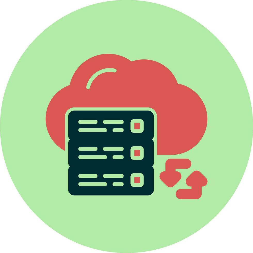 Data Storage Vector Icon