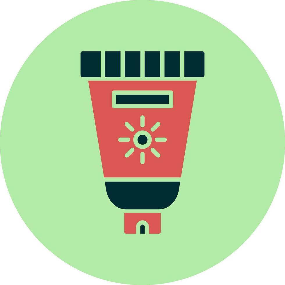Sunscreen Vector Icon