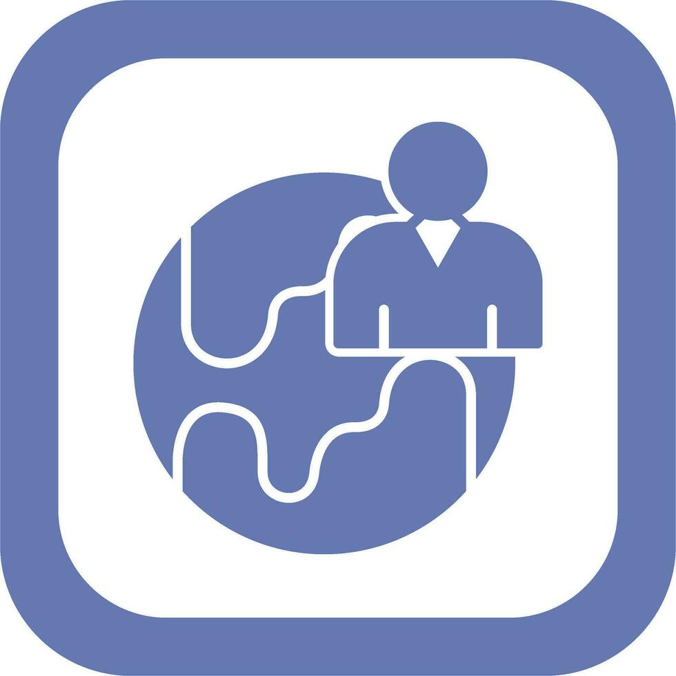Planet Earth Vector Icon
