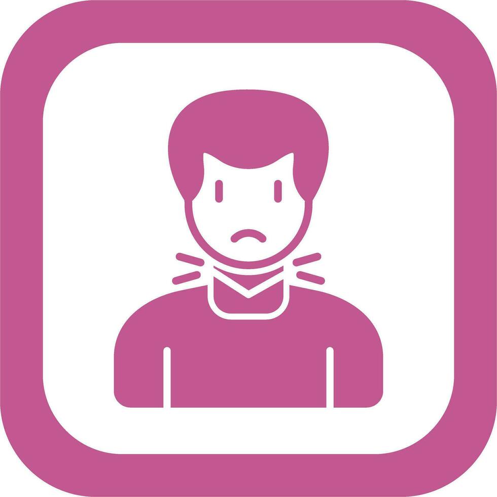 Thyroid Vector Icon