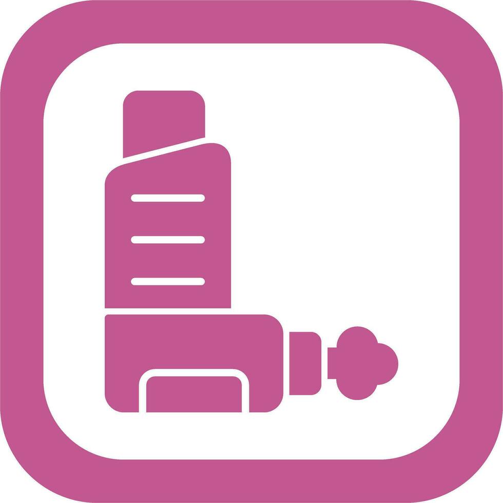 Inhaler Vector Icon