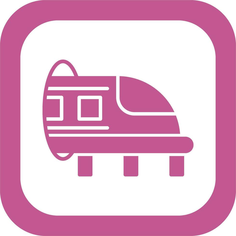 Hyperloop Vector Icon