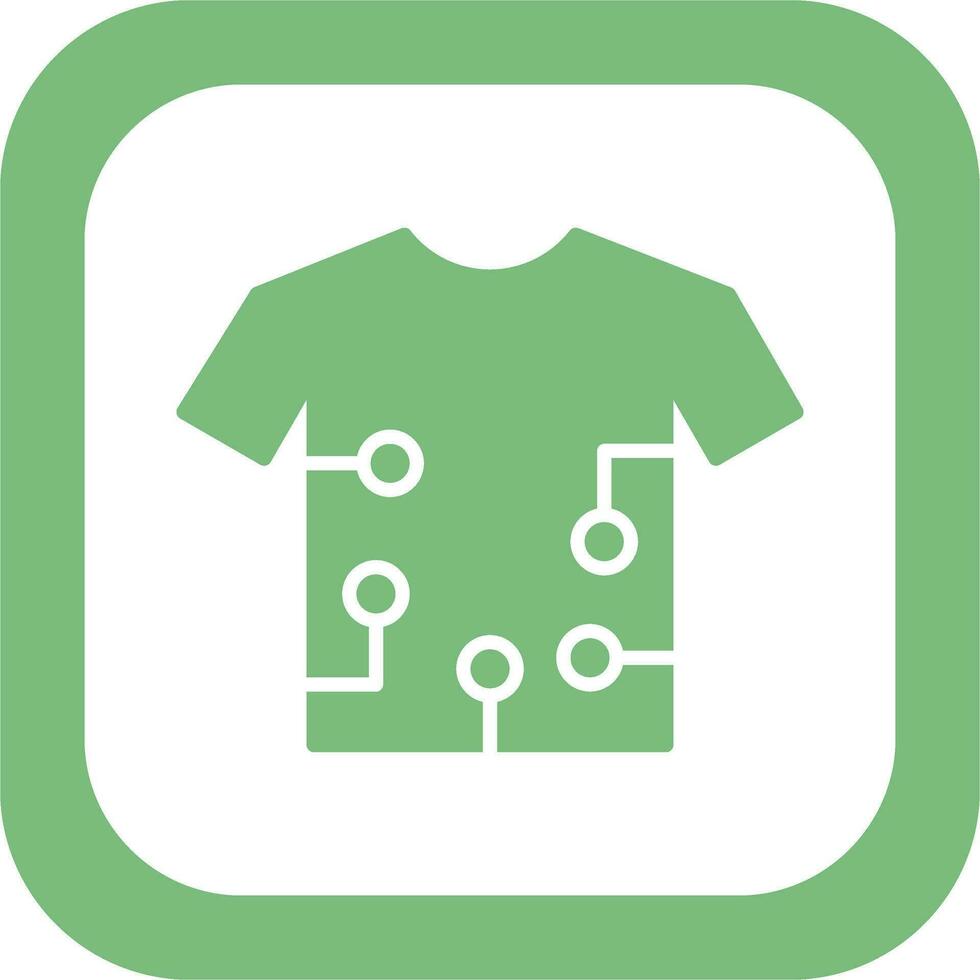 Smart Clothing Vector Icon