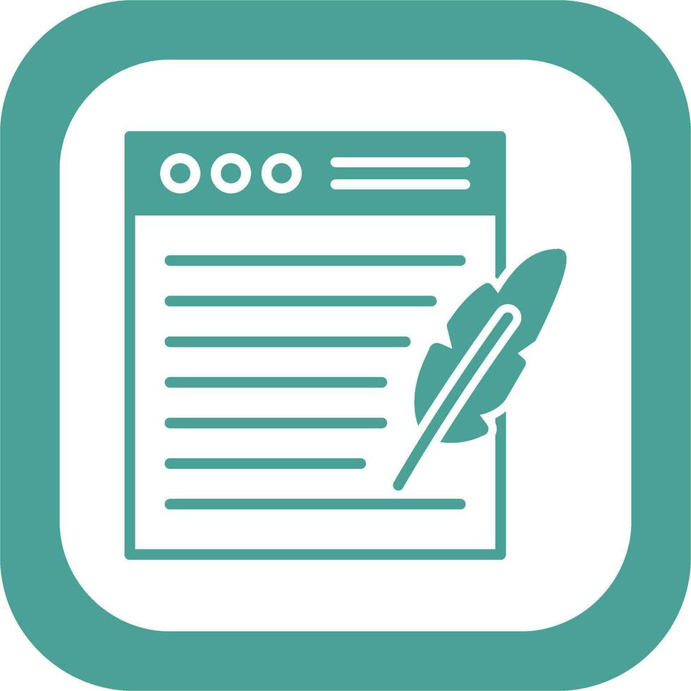 Feather Vector Icon