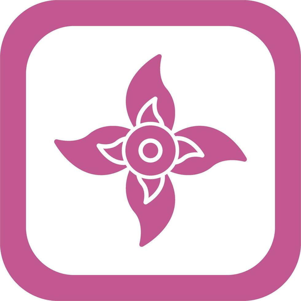 Plumeria Vector Icon