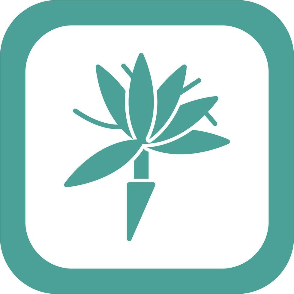 Bird Of Paradise Vector Icon