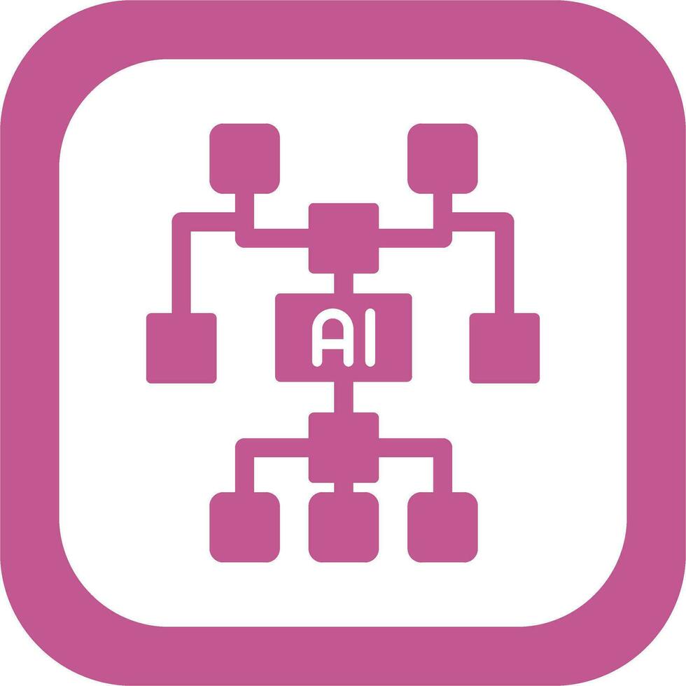 Artificial Intelligence Vector Icon