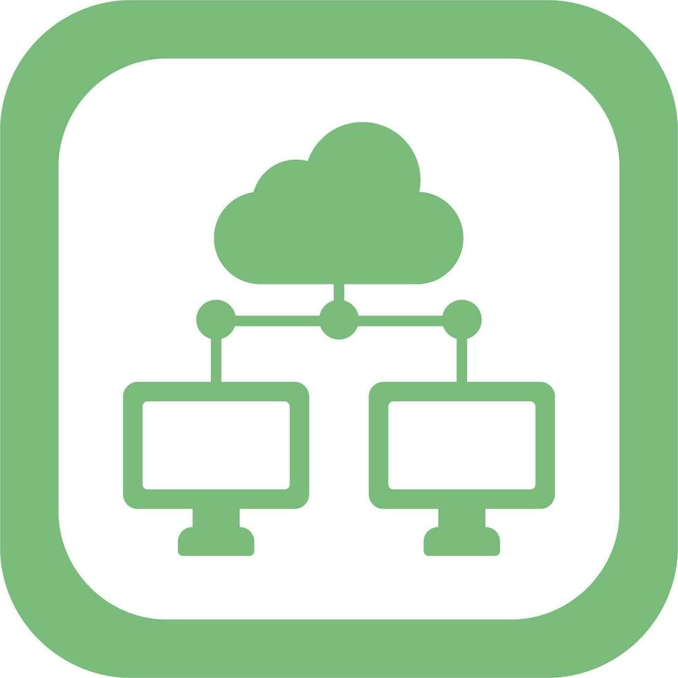 Cloud Computing Vector Icon